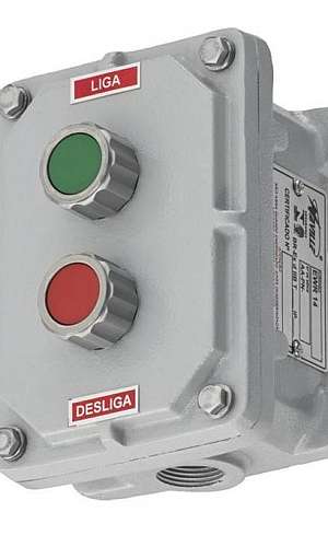 Botoeira a prova de explosão Botoeira a prova de explosão